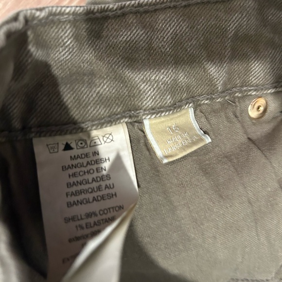 Michael Kors Green Denim Skirt - Picture 6 of 7